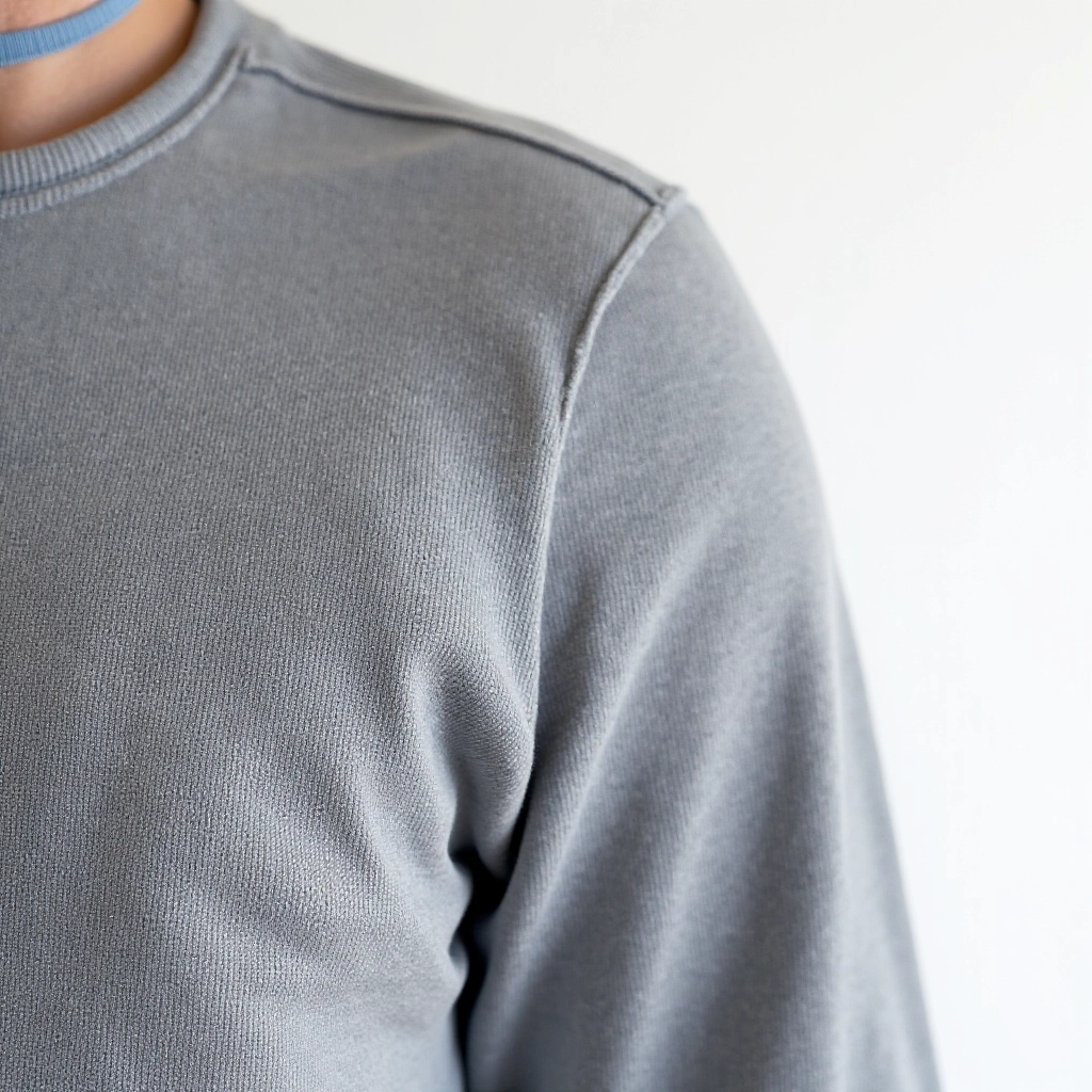 Close-up of canvas sneaker fabric texture showing weave pattern, with soft studio lighting highlighting material quality